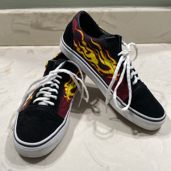 OLD SKOOL SAMURAI RISING SHOES 7.5 men’s USED - Picture 4 of 8